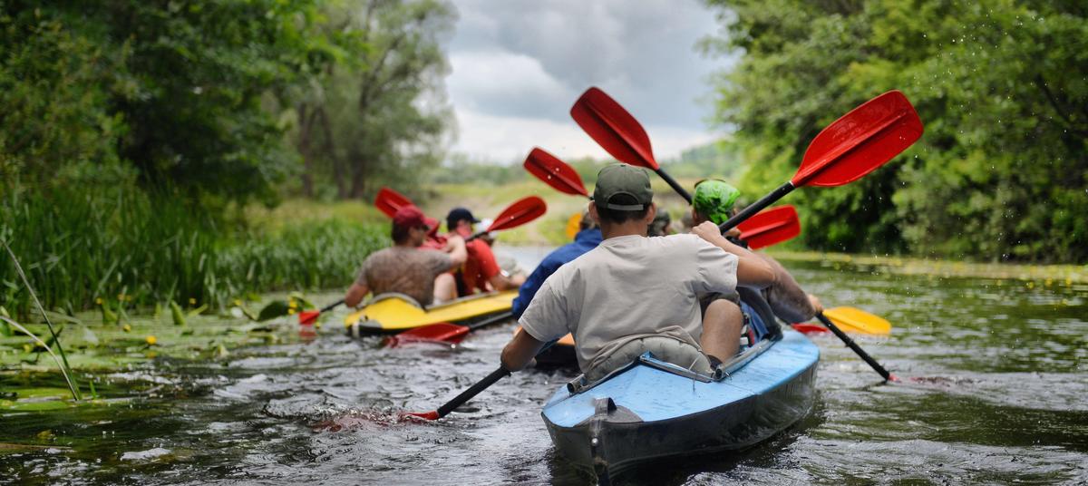 Отель «Империал Hotel & SPA»: На байдарке по Протве